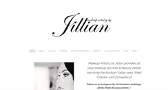 Desktop Screenshot of makeupartistrybyjillian.com